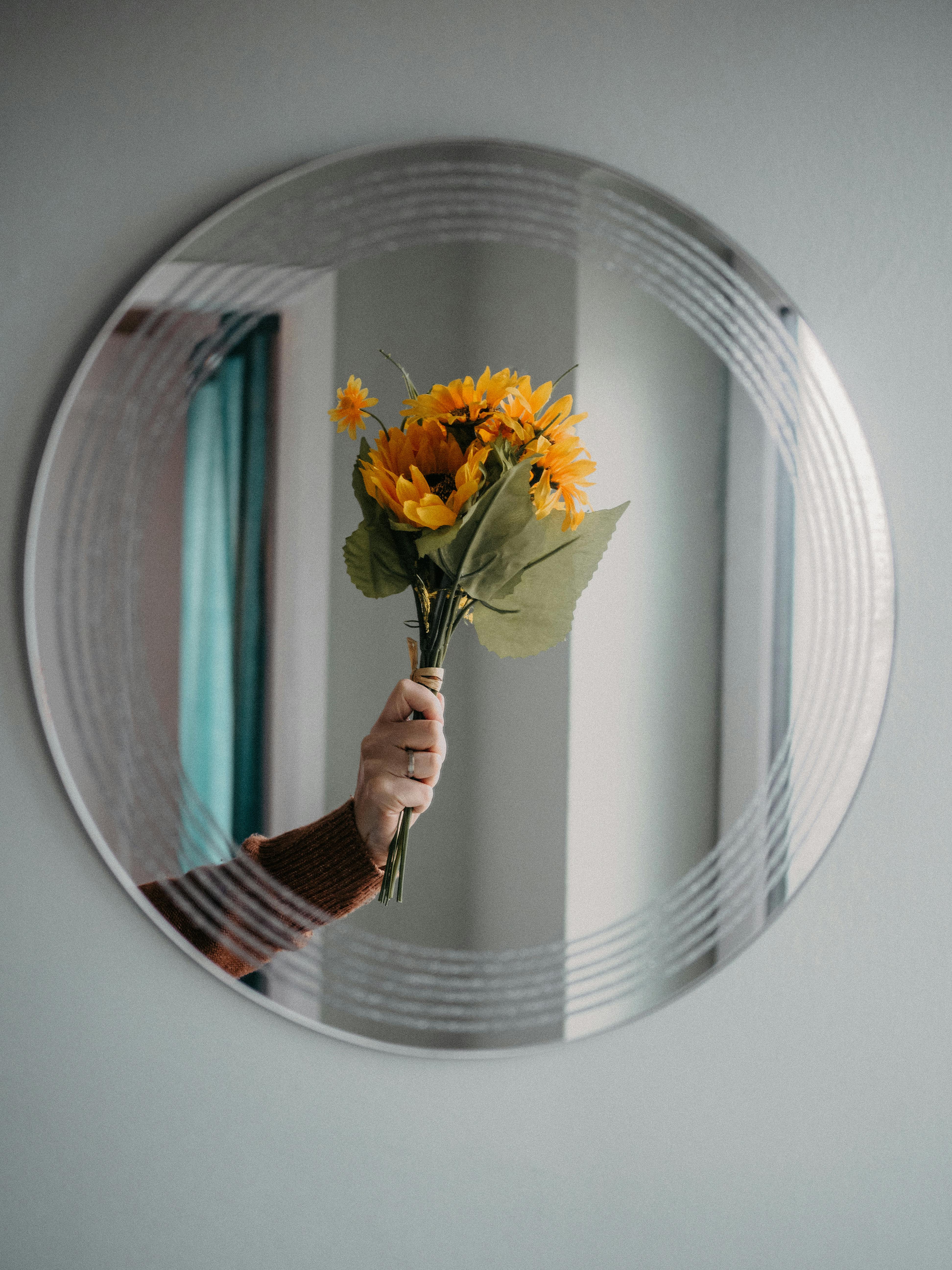 acid-etched mirror 6