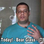 bear glass video